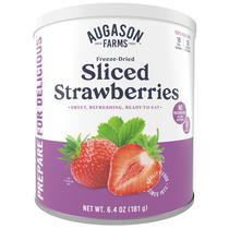 Morangos Fatiados Liofilizados Augason Farms - 189ml
