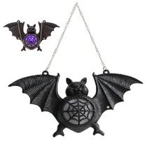 Morcego Halloween Festa Lampada LED Colorido Iluminaçao Pendura Porta Parede Janela Decoraçao Adereço Enfeite Morcego Halloween Festa Lampada LED Colorido Iluminaçao Pendura Porta Parede Janela Decoraçao Adereço Enfeite