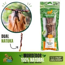 Mordedor 100% natural natuka dual pet cachorro Mordedor 100% natural natuka dual pet cachorro