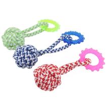 Mordedor Argola Corda Nó TPR 23cm Cachorro Resistente Lovely Vibe Mordedor Argola Corda Nó TPR 23cm Cachorro Resistente Lovely Vibe