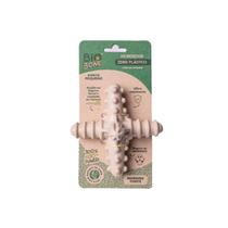 Mordedor Asterisco Bio Bone Pequeno Bagaço De Cana, 100% Vegetal, Mordida Forte E Higiene Bucal