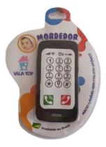 Mordedor Bebe Celular Macio Gengiva Anti Stress - Vila Toy