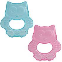 Mordedor Bebê Com Água Coruja Massageador De Gengiva Buba