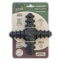 Mordedor Biobone Natural Cães Asterisco Grande Madeira