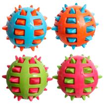 Mordedor Bola 12Cm C/apito Cores Sortidas Ringo Pet 0014 Mordedor Bola 12Cm C/apito Cores Sortidas Ringo Pet 0014
