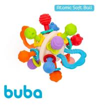 Mordedor Bola Atomic Soft Ball Flexível Colorida Divertida Para Bebê