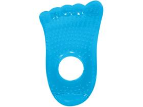 Mordedor buba de agua pezinho baby vai na geladeira texturas cores ergonômico