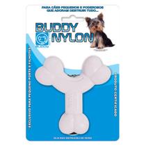 Mordedor Buddy Toys Ossinho Branco p/ Cães Pequenos