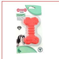 Mordedor cachorro Brinquedo ossinho Odontopet Flexi Flat 7kg