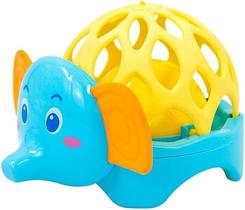 Mordedor Chocalho Brinquedo Para Bebes Baby Macio Divertido Elefantinho