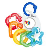 Mordedor Chocalho Colorido em Chaveiro Baby Einstein