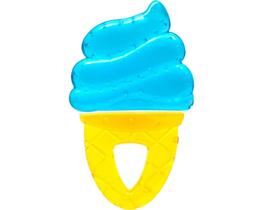 Mordedor com Água Para Bêbê Sorvete Azul Buba