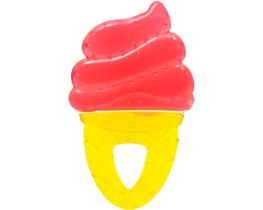 Mordedor com Água Para Bêbê Sorvete Rosa Buba