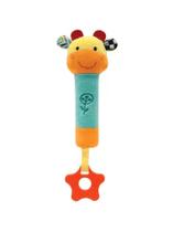 Mordedor Com Buzininha Happy Zoo Girafa Buba 09842 Mordedor Com Buzininha Happy Zoo Girafa Buba 09842
