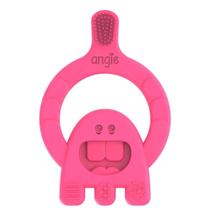 Mordedor com Cerdas Dental Baby +4m Rosa Angie Mordedor com Cerdas Dental Baby +4m Rosa Angie