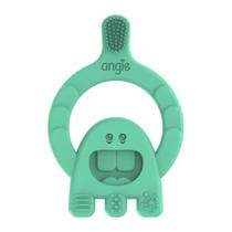Mordedor com Cerdas Dental Baby +4m Verde Angie Mordedor com Cerdas Dental Baby +4m Verde Angie