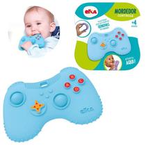 Mordedor Controle De Vídeo Game Azul Elka 1264