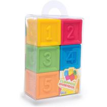 Mordedor Cubinhos Divertidos - Toyster Mordedor Cubinhos Divertidos - Toyster