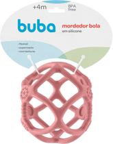 Mordedor de Bola em Silicone Rosa Buba