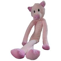 Mordedor de Pelúcia Brinquedo Macio Porco Longleg Com Apito para Cachorros - Jambo Pet Mordedor de Pelúcia Brinquedo Macio Porco Longleg Com Apito para Cachorros - Jambo Pet