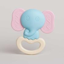 Mordedor de Silicone em Formato de Elefante para Bebês Mordedor de Silicone em Formato de Elefante para Bebês