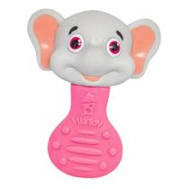 Mordedor E Chocalho Bebê Macio Massageador Gengiva Seguro Silicone Dentição Infantil Brinquedo Textura Sem BPA