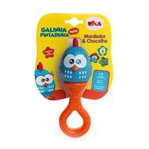 Mordedor e Chocalho Galinha Pintadinha Mini Galinha 1053 - Elka