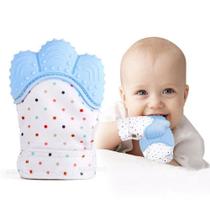 Mordedor e Massageador Luvinha - azul - Buba - Buba Baby