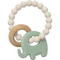 Mordedor em Silicone e Bambu - Elefante - Buba Mordedor em Silicone e Bambu - Elefante - Buba