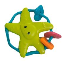 Mordedor Estrela ou Girafa para Bebês Material Atóxico e Confortável - Auby
