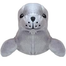Mordedor Foca de Pelúcia com Apito Sonoro Brinquedo para Cachorro Adulto ou Filhote Pequeno Médio Mordedor Foca de Pelúcia com Apito Sonoro Brinquedo para Cachorro Adulto ou Filhote Pequeno Médio