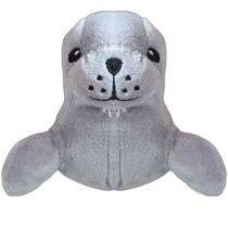 Mordedor Foca de Pelúcia com Apito Sonoro Brinquedo para Cachorro Adulto ou Filhote Pequeno Médio Mordedor Foca de Pelúcia com Apito Sonoro Brinquedo para Cachorro Adulto ou Filhote Pequeno Médio