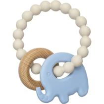 Mordedor Gengival Bebê +4 Meses Sensorial Massageador Elefantinho Buba