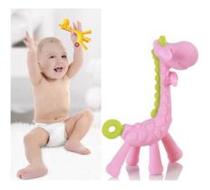 Mordedor Girafa Massageador Coça Gengiva Bebê + Caixa Mordedor Girafa Massageador Coça Gengiva Bebê + Caixa