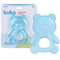 Mordedor Infantil C/ Agua Ursinho Azul Livre BPA 22677 - Buba Mordedor Infantil C/ Agua Ursinho Azul Livre BPA 22677 - Buba