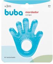 Mordedor Infantil De Mãozinha Com Água Azul Livre Bpa Buba Mordedor Infantil De Mãozinha Com Água Azul Livre Bpa Buba