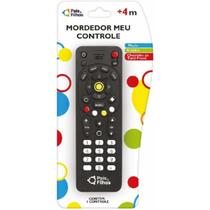 Mordedor Infantil Realista Macio Para Bebê Controle Remoto TV Preto Mordedor Infantil Realista Macio Para Bebê Controle Remoto TV Preto