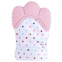 Mordedor Luvinha Ponta de Silicone Bebe Macio Rosa - Castela