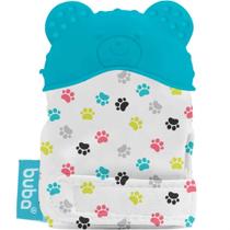 Mordedor Luvinha Silicone Ursinho Azul Buba +3M Para Menino