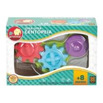 Mordedor Macio Com Texturas E Som Gira-gira Centopeia Grow