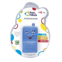 Mordedor Macio Para Bebê Celular Infantil Pais e Filhos
