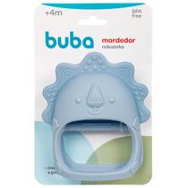 Mordedor Maozinha Em Silicone Azul - Buba