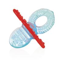 Mordedor Massageador de Gengivas Em Silicone Infantil Bebê Macio Estojo Higiênico Baby Nuby Cor:Azul
