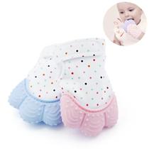 Mordedor massageador luvinha macio