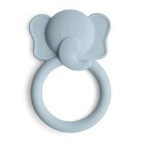 Mordedor Mushie Elefante de Silicone para Bebês Livre de BPA