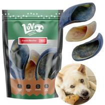Mordedor Natural para Cachorro Casco Bovino 3 unidades Luv Petiscos