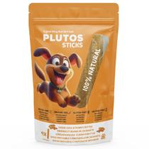 Mordedor Natural Plutos Sticks Queijo Com Amendoim Para Cães