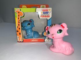 Mordedor Nina Happy Baby Cachorro Dog Rosa Azul 307 - Tecnil