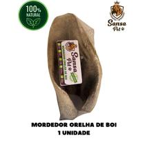 Mordedor Orelha de Boi 100% Natural Desidratado Petisco Proteína Colágeno Saúde Bovino Mordedor Orelha de Boi 100% Natural Desidratado Petisco Proteína Colágeno Saúde Bovino