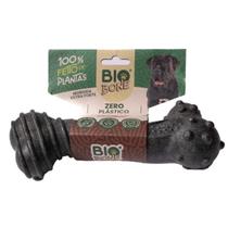 Mordedor Osso Gigante Bio Bone Madeira Natural, 100% Vegetal, Mordida Extra Forte E Higiene Bucal